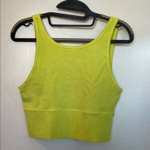 lululemon athletica Neon Yellow Sports Bra